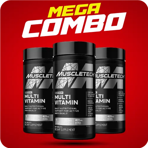 Combo Multivitamínico Platinum x3