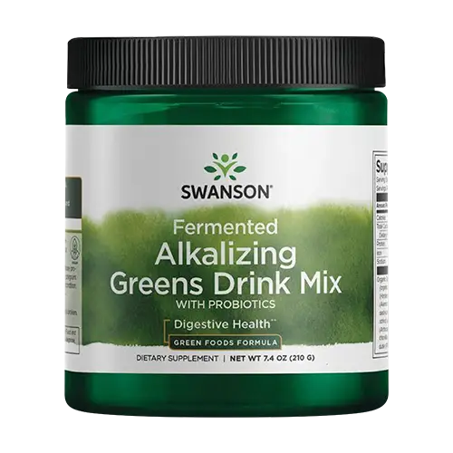 ALKALIZING GREENS DRINK MIX SWANSON 210G