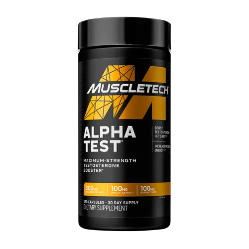 Alpha Test Muscletech 120 cápsulas