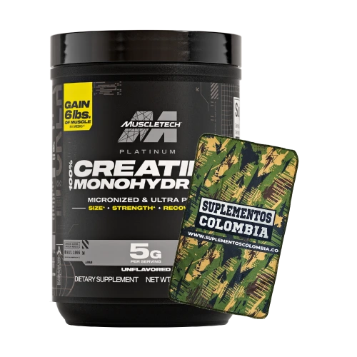 CREATINA PLATINUM 80 SERVICIOS + TOALLA SUPLEMENTOS