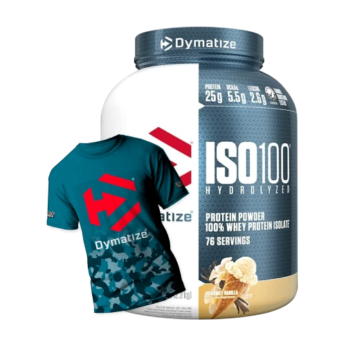 ISO 100 5 LIBRAS + CAMISETA DYMATIZE