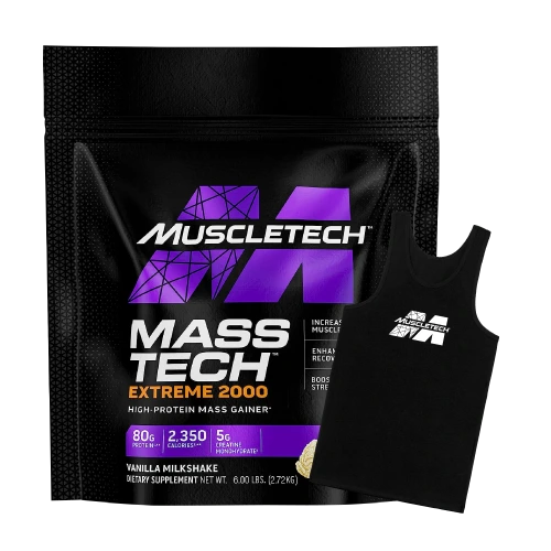 MASS TECH EXTREME 2000 6 LIBRAS + CAMISILLA MUSCLETECH