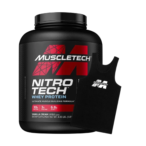 NITRO TECH 4 LIBRAS + CAMISILLA MUSCLETECH